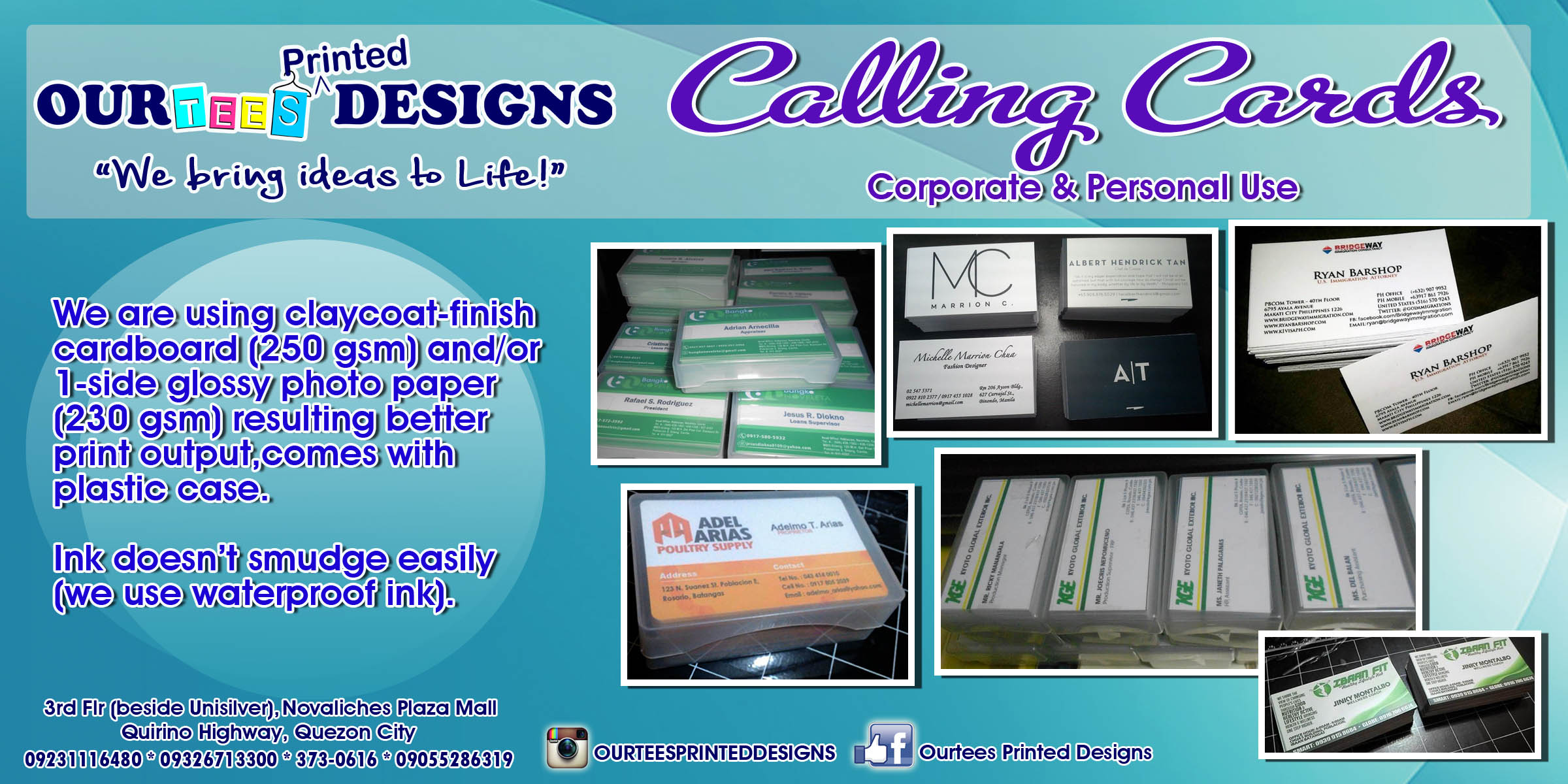 calling cards